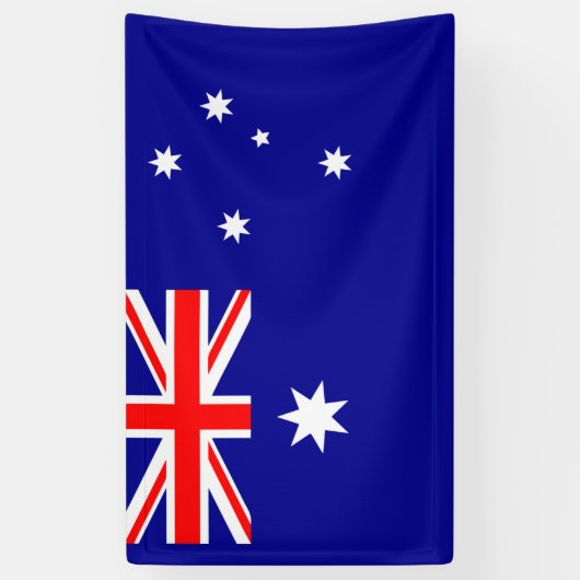 Bannière du drapeau australien (Vertical)