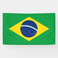 Bannière du drapeau brésilien