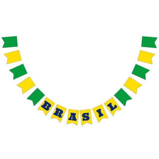 Bannière du drapeau brésilien Verde e Amarelo (Tout)
