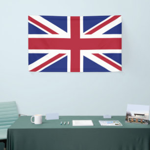 Bannière du drapeau britannique Union Jack