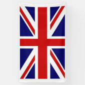 Bannière du drapeau britannique Union Jack (Vertical)