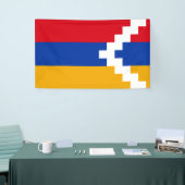 Bannière du drapeau d'Artsakh (Salon professionnel)
