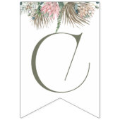 Bannière du drapeau de Bunch Flower Boho (Premier drapeau)