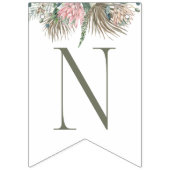 Bannière du drapeau de Bunch Flower Boho (Troisième drapeau)