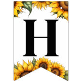 Bannière du drapeau de Bunting pour Anniversaire d (Deuxième drapeau)