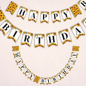 Bannière du drapeau de Bunting pour Anniversaire d