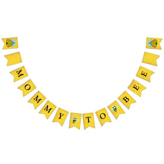 Bannière du drapeau de la Baby shower de maman à b (Tout)