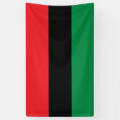 Bannière du drapeau de l'UNIA - Amélioration unive (Vertical)