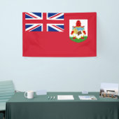 Bannière du drapeau des Bermudes (Salon professionnel)