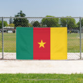 Bannière du drapeau du Cameroun patriotique (Insitu)