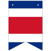 Bannière du drapeau du Costa Rica (Deuxième drapeau)