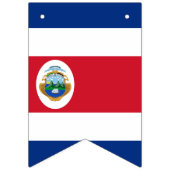 Bannière du drapeau du Costa Rica (Troisième drapeau)