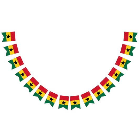 Bannière du drapeau du Ghana (Tout)