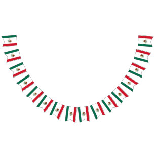 Bannière du drapeau mexicain