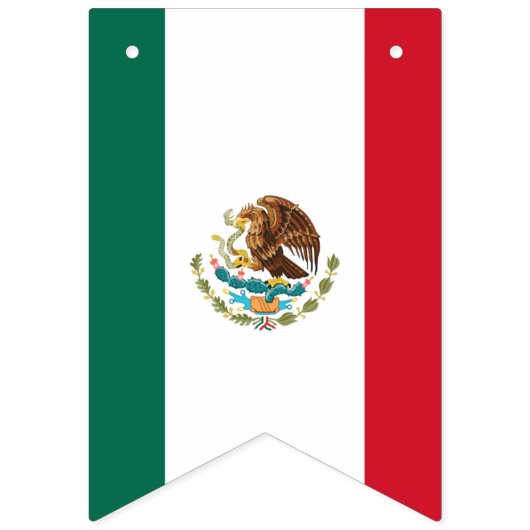 Bannière du drapeau mexicain (Deuxième drapeau)