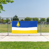 Bannière du drapeau patriotique de Bouriatie (Insitu)