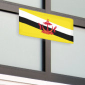 Bannière du drapeau patriotique de Brunei (Bâtiment extérieur)