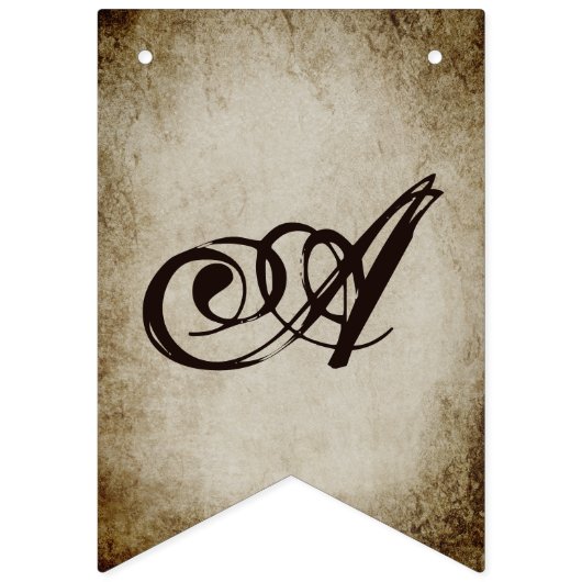 Bannière du drapeau vintage Halloween Bunting (Deuxième drapeau)