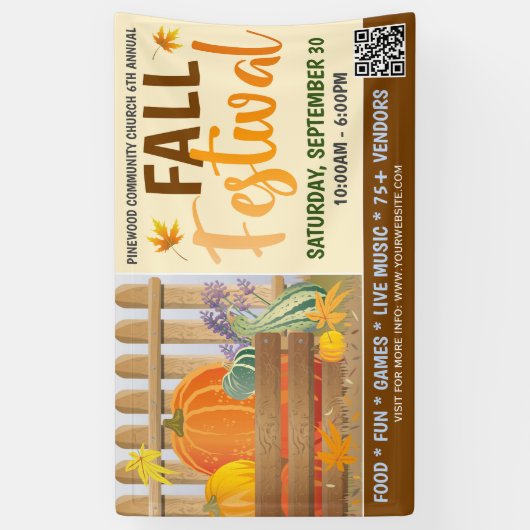Bannière du festival d'automne (Vertical)