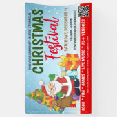 Bannière du Festival de Noël (Vertical)