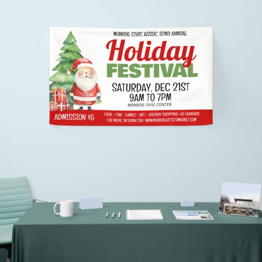 Bannière du Festival des Fêtes (Salon professionnel)