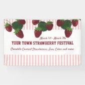 Bannière du Festival des fraises (Horizontal)
