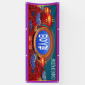 Bannière du Jour de l'Âge du Japon (Vertical)