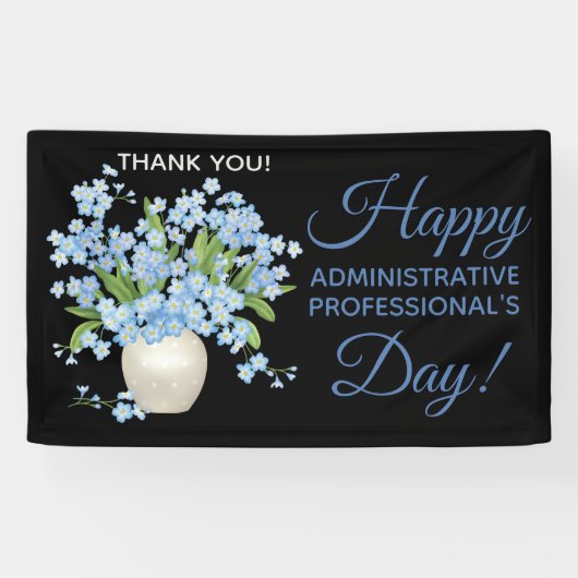 Bannière du jour du professionnel administratif (Horizontal)