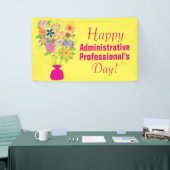 Bannière du jour du professionnel administratif (Salon professionnel)
