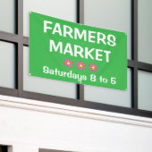 Bannière du marché agricole (Bâtiment extérieur)