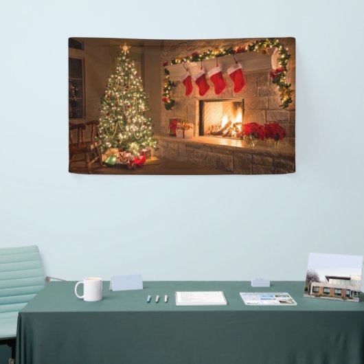 Bannière du mur de Noël (Salon professionnel)