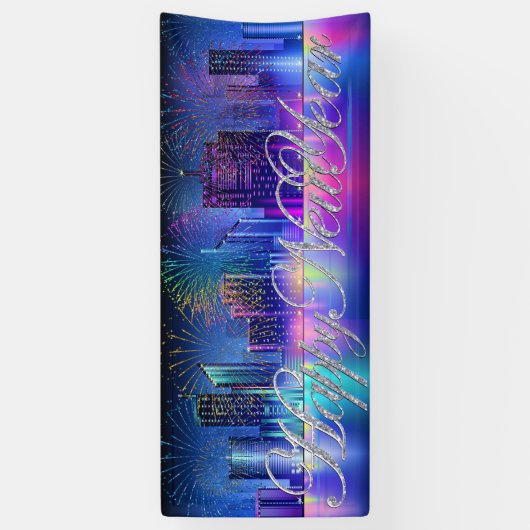 Bannière du Nouvel An (Vertical)