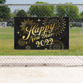 Bannière du Nouvel An (En situation)