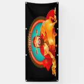 Bannière du Nouvel An chinois (Vertical)