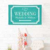 Bannière du panneau de direction de réception pers (En situation)