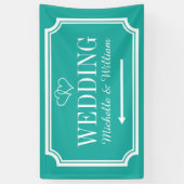 Bannière du panneau de direction de réception pers (Vertical)