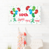 Bannière du Parti Anniversaire de la transplantati (En situation)