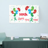 Bannière du Parti Anniversaire de la transplantati (Salon professionnel)