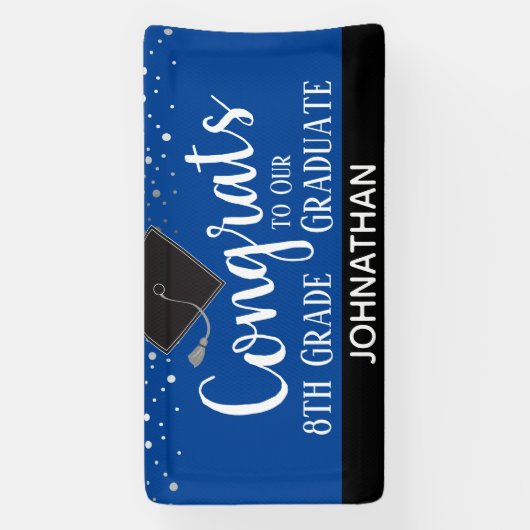 Bannière du parti Budget 8e année (Verticale)