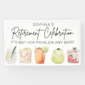 Bannière du parti de retraite, Drôle Parti de retr (Horizontal)