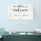 Bannière du Parti islamique musulman d'or blanc mo (Salon professionnel)