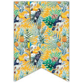 Bannière du parti Luau | Toucans & ananas (Premier drapeau)