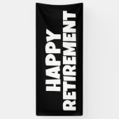 BANNIÈRE DU PARTI RETRAITE (Vertical)