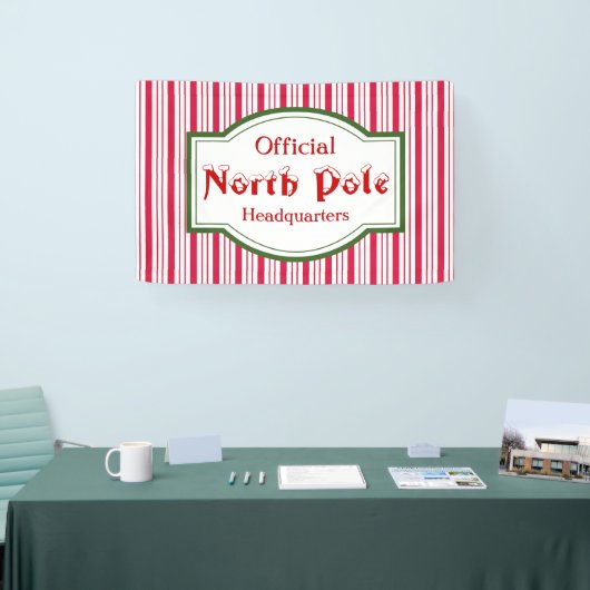 Bannière du pôle Nord (Salon professionnel)