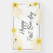 Bannière du premier jour d'abeilles (Vertical)