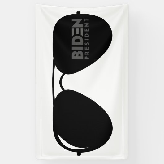 Bannière du président Joe Biden (Vertical)