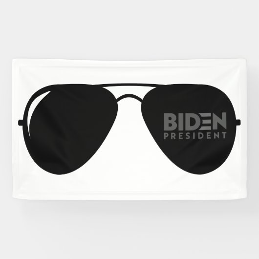 Bannière du président Joe Biden (Horizontal)