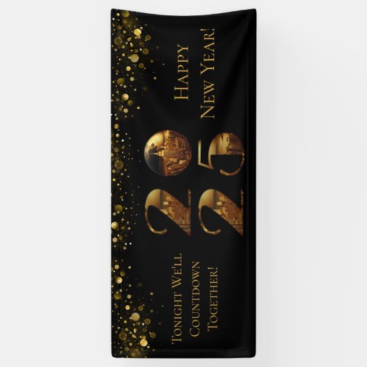 Bannière du réveillon 2025 (Vertical)