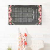 Bannière du tableau de sièges mariage (En situation)