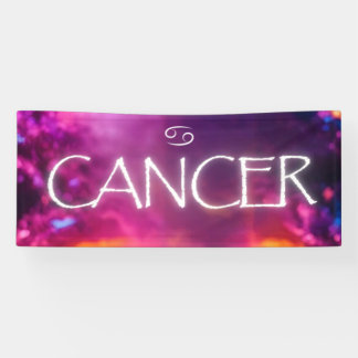Bannière du zodiaque Cancer